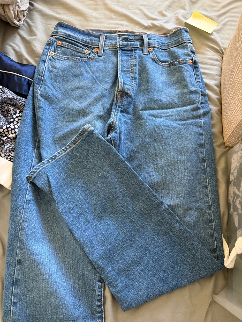 Levi's Light Blue Men's Straight Jeans